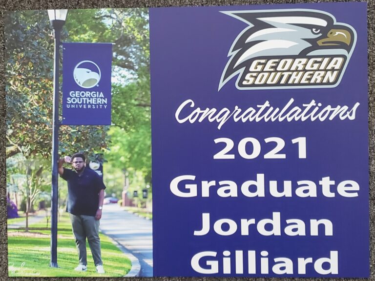 Graduation Yard Sign 1